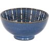 Coupelle 9,5 cm Santorin x6 -  Bleu Rond Porcelaine Table Passion 9.5x9.5 cm