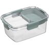 plast team Boîte repas Lyon To-Go, PP/tritan, 1,5 L, vert