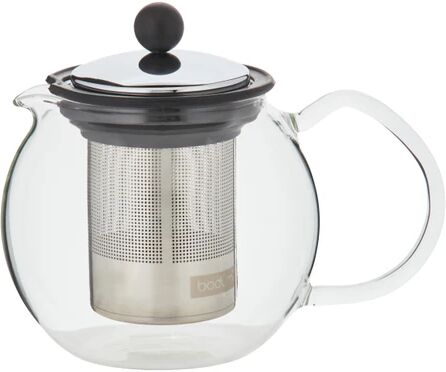 BODUM Théière à piston en verre, filtre inox, 0.5 L