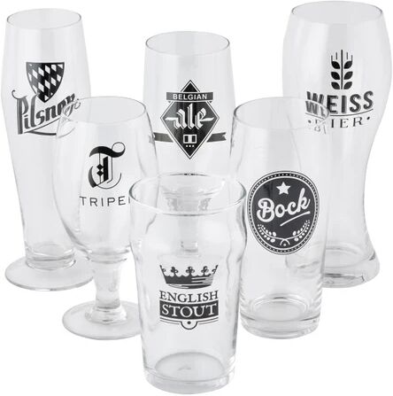 BALVI Set de 6 verres à bière Hedoniste 50cl