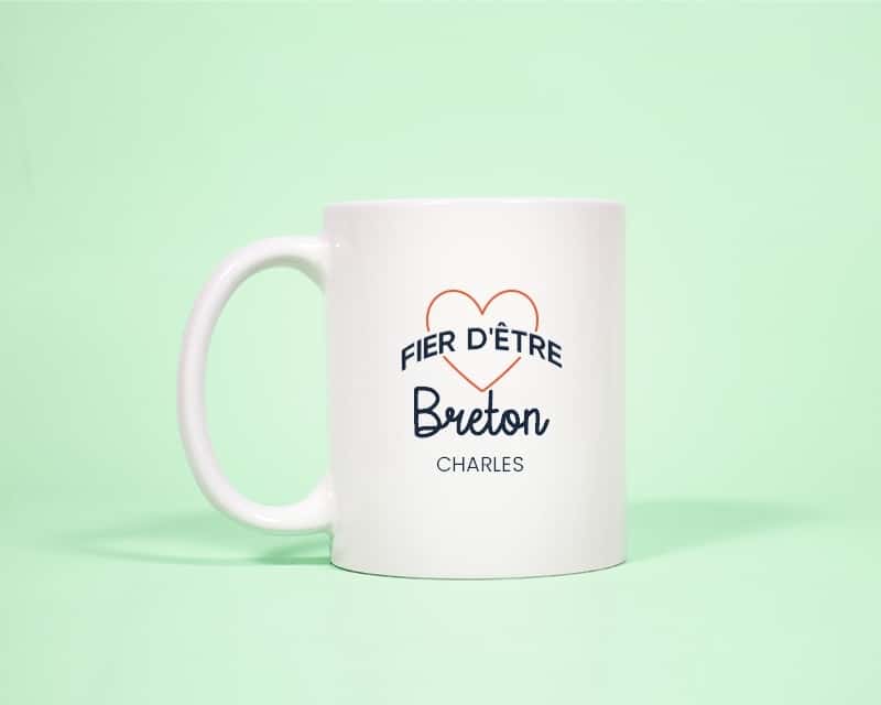 Cadeaux.com Mug personnalisé - Fier d'être Breton