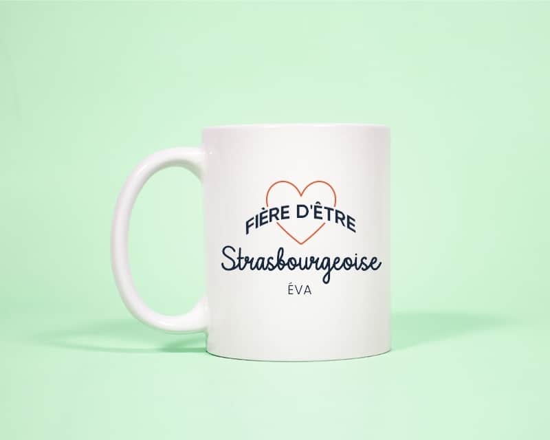 Cadeaux.com Mug personnalisé - Fière d'être Strasbourgeoise