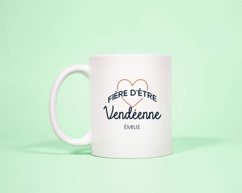 Cadeaux.com Mug personnalisé - Fière d'être Vendéenne