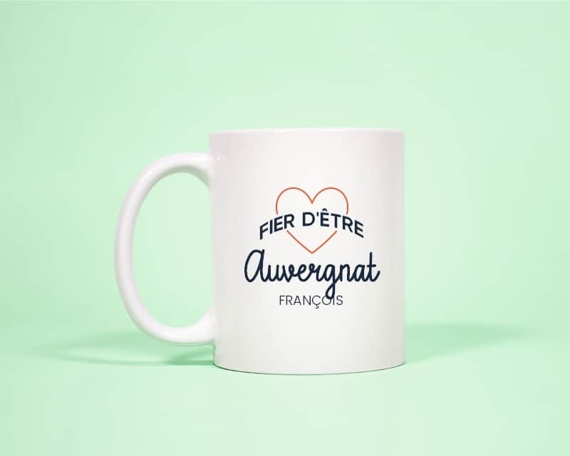 Cadeaux.com Mug personnalisé - Fier d'être Auvergnat