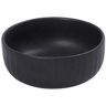 ESPIEL Gobi Black Sand Handmade Μπωλ Βαθυ Στρογγ. Μαυρο Ματ 13,5χ13,5χ5,5εκ 6τεμ.