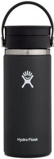 Hydro Flask  Wide Mouth Flex Sip Lid 0,47l - Stainless Steel, Black