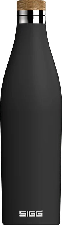 SIGG Meridian Water Bottle - Stainless Steel, Black / 0.7L