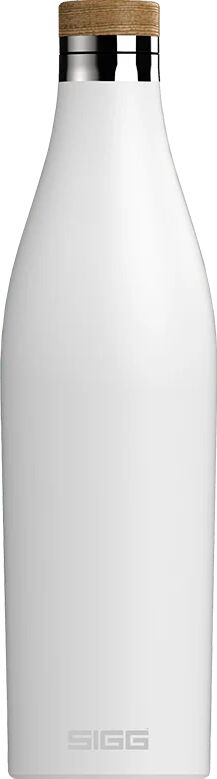 SIGG Meridian Water Bottle - Stainless Steel, White / 0.7L