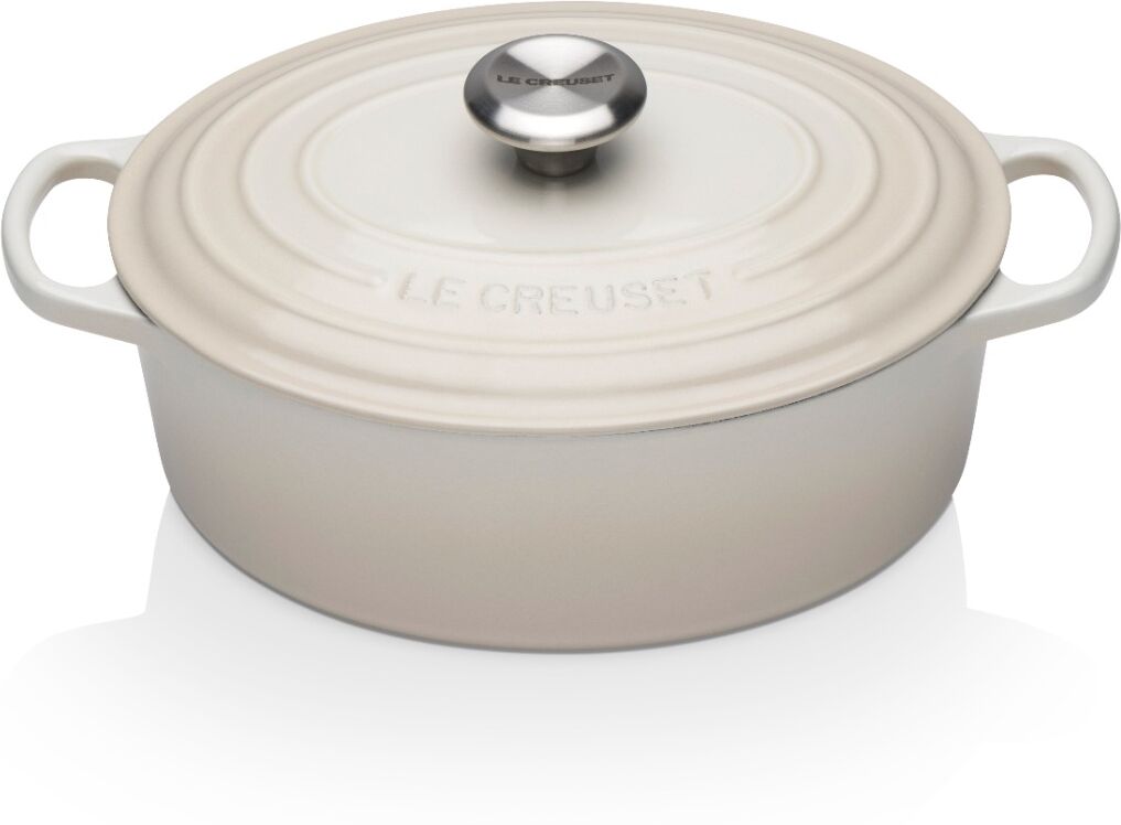 Le Creuset 21178297164430 Cast Iron Oval Casserole 29cm - Meringue