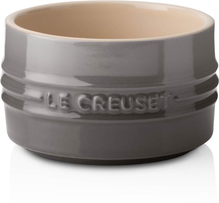 Le Creuset 91030708444 Stoneware Stackable Ramekin - Flint