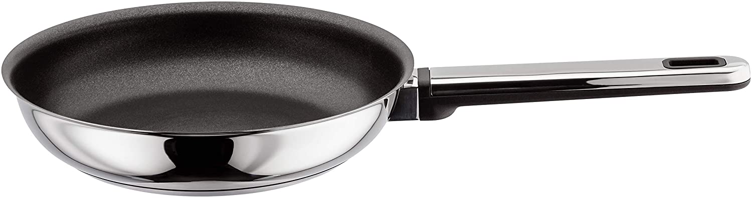 Stellar SL13 Stay Cool, 20cm Frying Pan, Non Stick - Stainless Steel