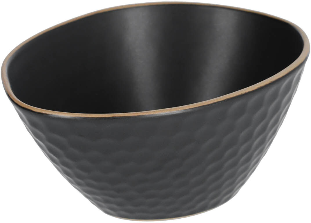 Kave Home Small Manami ceramic bowl in black