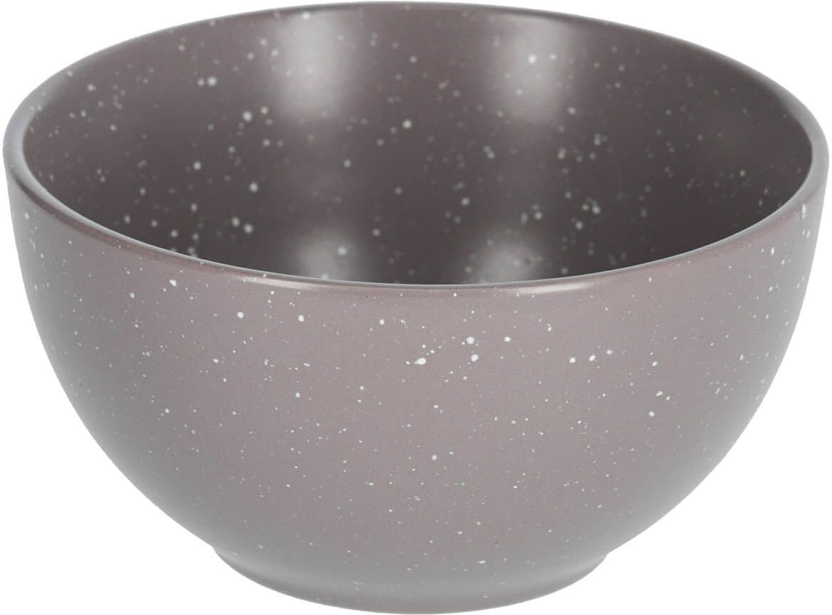 Kave Home Aratani ceramic bowl dark grey