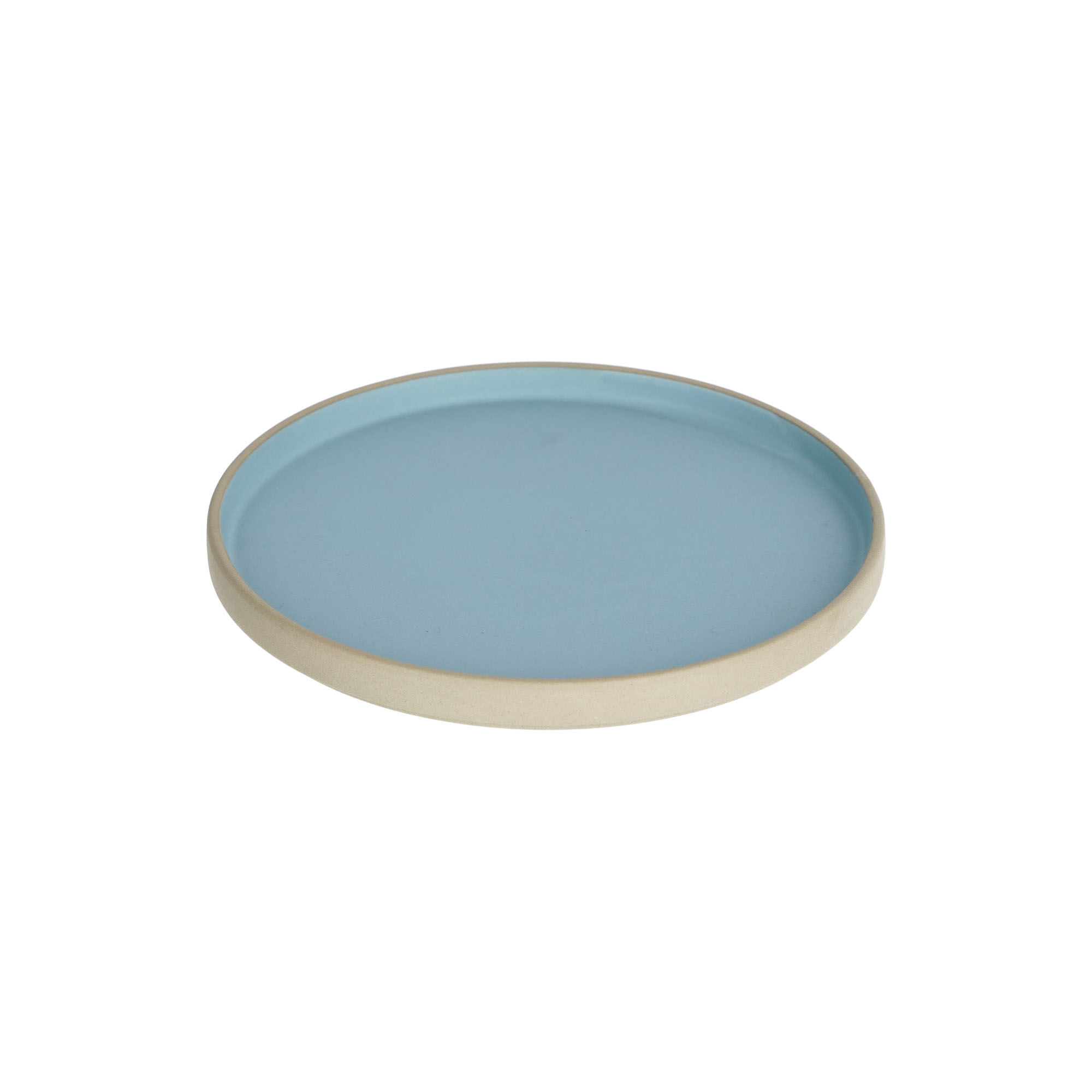 Kave Home Midori ceramic dessert plate in blue
