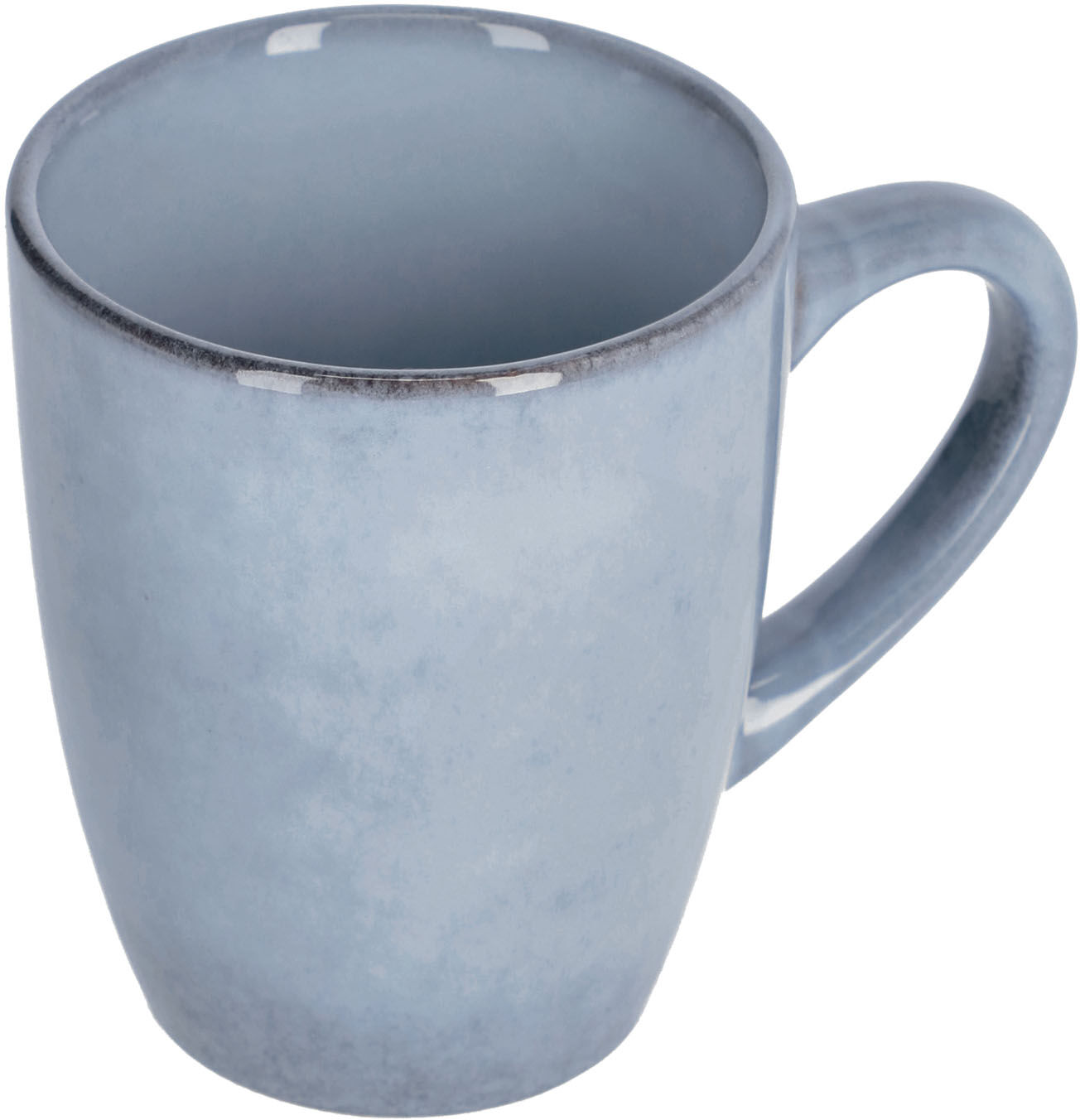 Kave Home Airena ceramic cup in blue