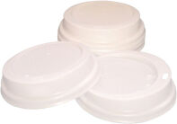 Diversen Caterpack 35cl paper cup sip lids, white, pk 100 (MXPWL90)