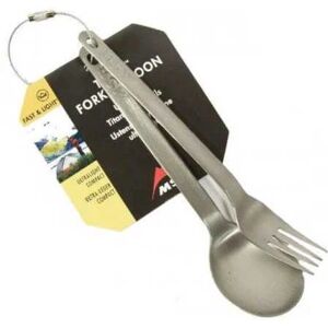 Msr Titan Fork & Spoon - Set Di Posate Da Campeggio Titan