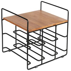 Wenko Portabottiglie Loft Bambù 6 posti L 24 x H 27.5 x Sp 30 cm