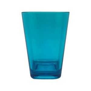 SENSEA Bicchiere porta spazzolini Claire  L 7.2 x H 11 in acrilico blu/trasparente