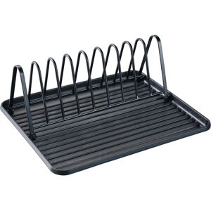 DELINIA Scolapiatti per posate nero L 36 x H 13.6 x P 29 cm