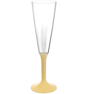 Goldplast 20 Calici Flute Riutilizzabili In Plastica Champagne 160ml