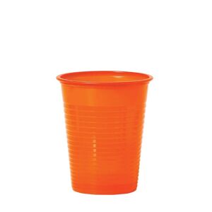 100 Bicchieri Di Plastica Colorati Dopla Colors Arancione 200cc