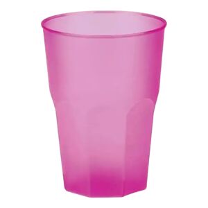 gold plast bicchiere da cocktail rosa fucsia 35cl (set di 20)