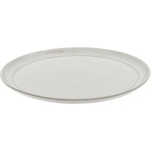 Staub Dining Line Piatto piano rotondo - 26 cm, tartufo bianco