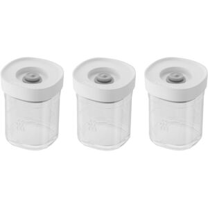 ZWILLING Fresh & Save CUBE Set, XS / 3-pz., transparente-bianco