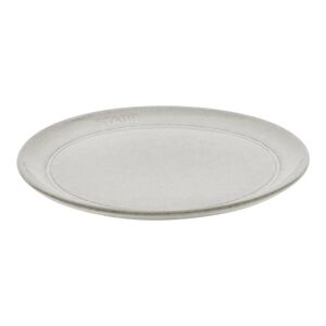 Staub Dining Line Piatto piano rotondo - 20 cm, tartufo bianco