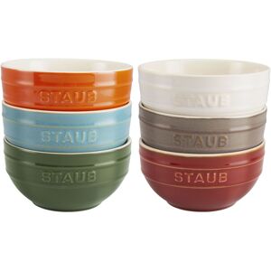 Staub Ceramique Set di ciotole arcobaleno - 6-pz., colori misti