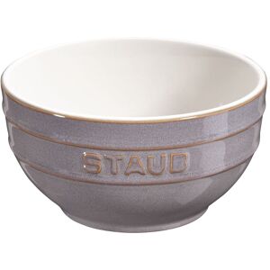 staub ceramique ciotola rotonda - 14 cm, colore grigio antico