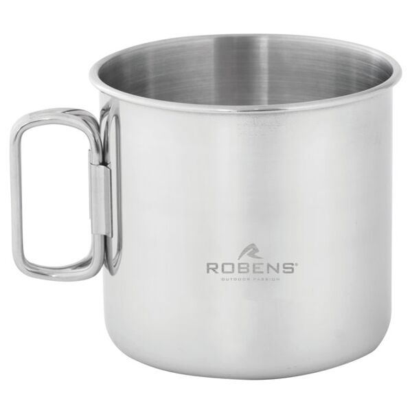 robens pike steel mug - tazza grey