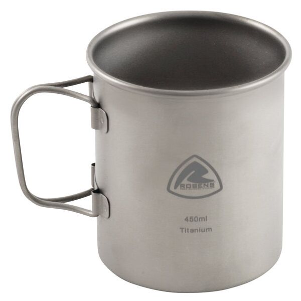 robens titanium mug - tazza grey