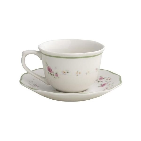 brandani gift group tazza the nonna rosa set 2 pz porcellana