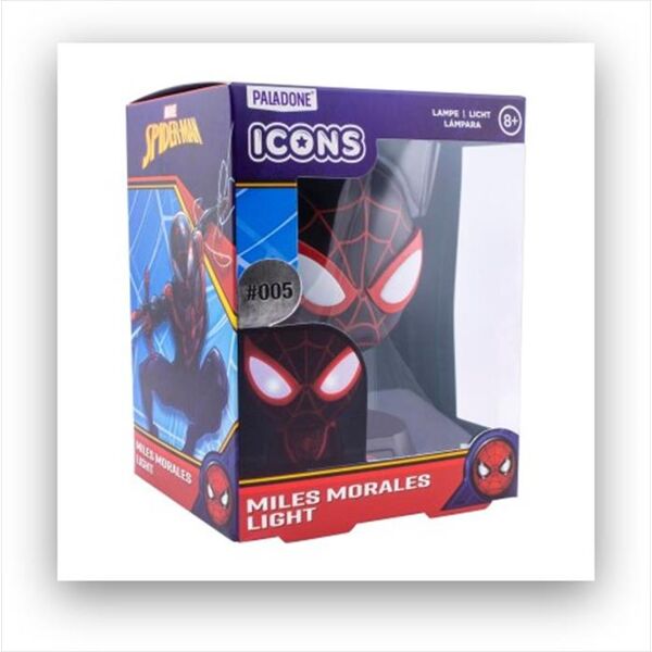 paladone icon light: miles morales marvel