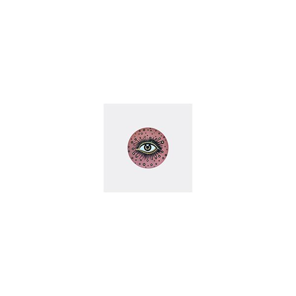 les-ottomans 'eye' dinner plate, pink