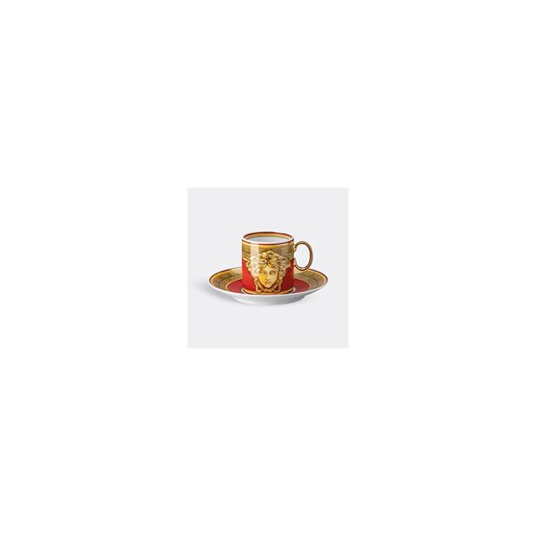 rosenthal 'medusa amplified' espresso cup and saucer, golden coin