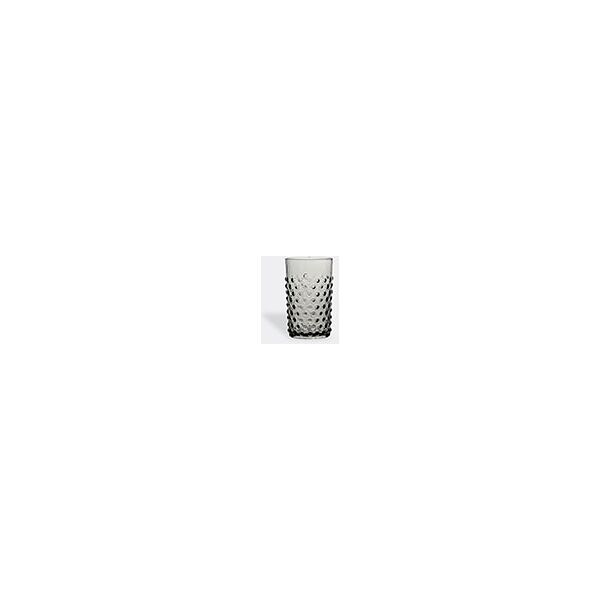 klimchi 'hobnail' tumblers, set of six, smoke grey