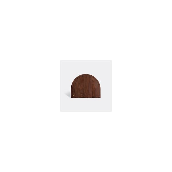 aytm 'sessio' tray, brown, rounded