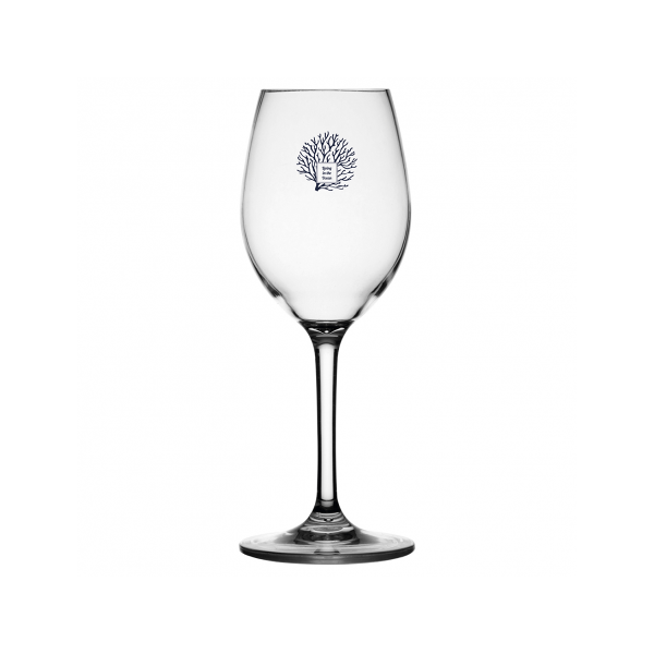 marine business living bicchieri bicchieri vino ø cm 5,5 x 21,3h set 6 pezzi