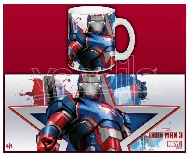 SEMIC Iron Man 3 Iron Patriot Tazza