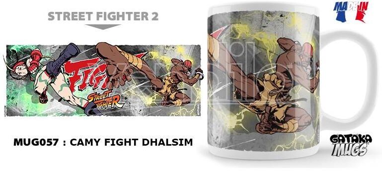 NEKOWEAR Street Fighter Camy Fight Dhalsim Tazza