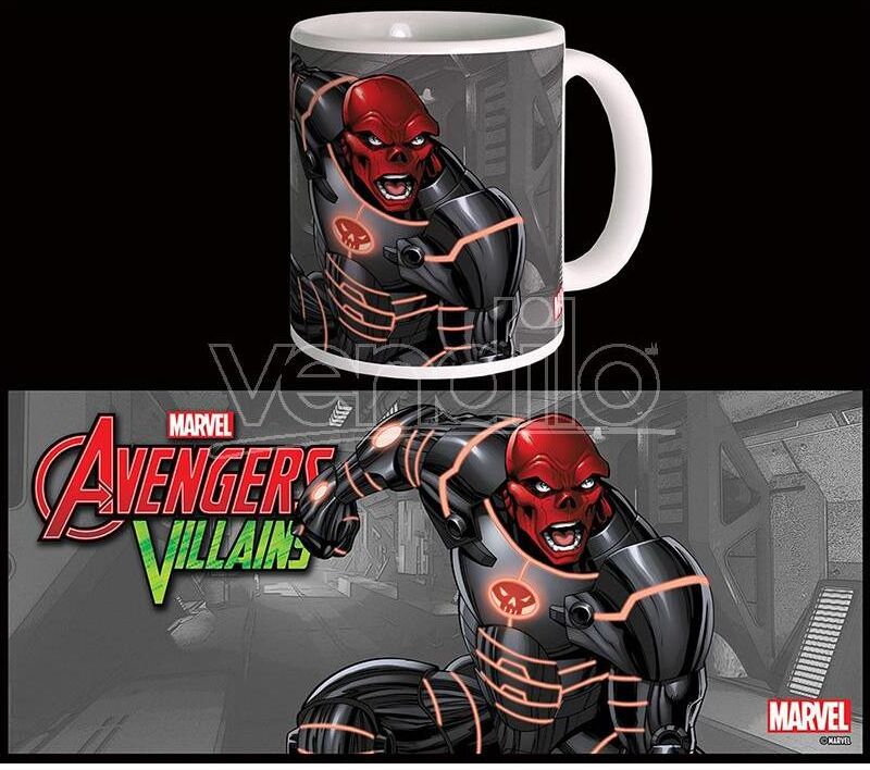 SEMIC Avengers Villains Red Skull Tazza