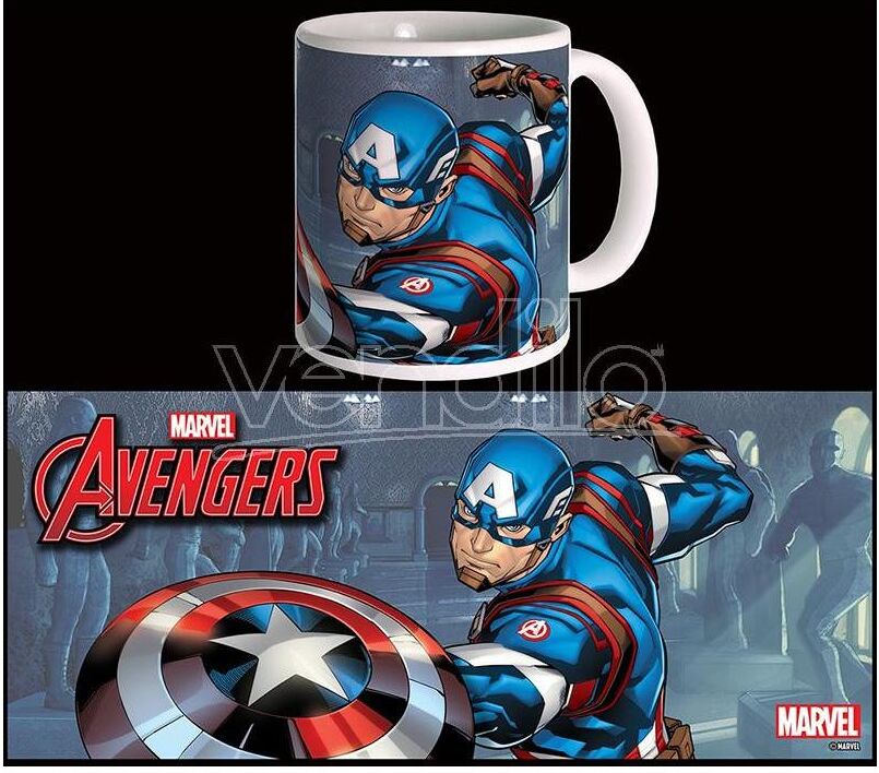 SEMIC Avengers S.2 Captain America Tazza