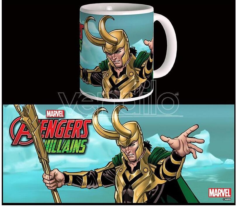 SEMIC Avengers Villains Loki Tazza