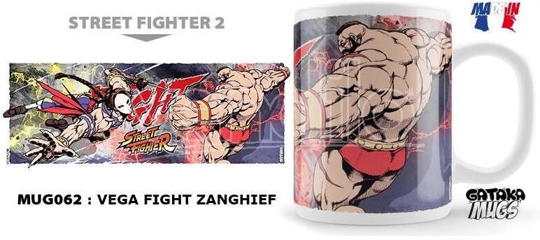 UNEKORN Street Fighter Vega Fight Zanghief Tazza