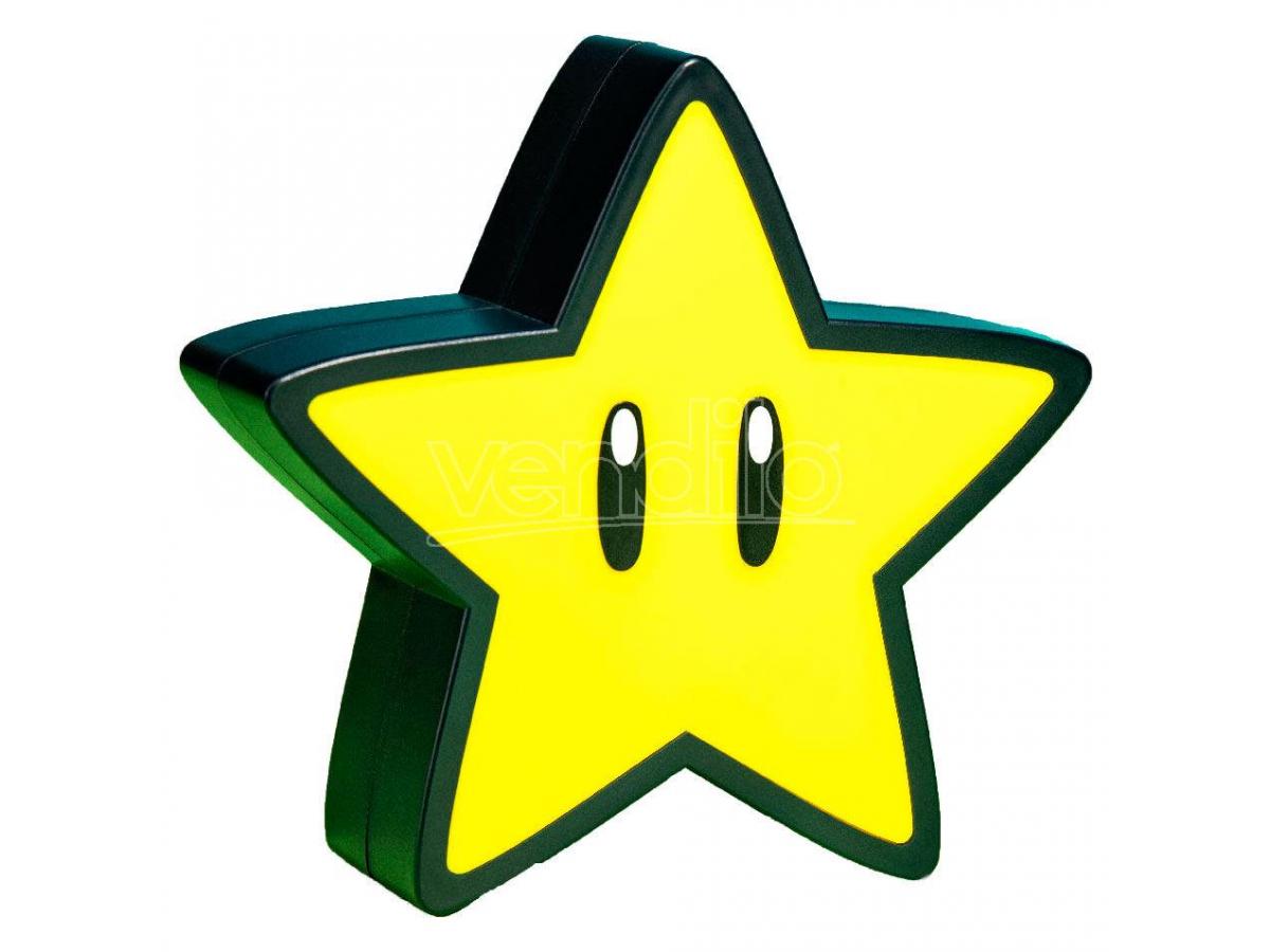 PALADONE PRODUCTS LTD Super Mario Mini Lampada Stella Con Suoni Super Star 12 Cm Paladone