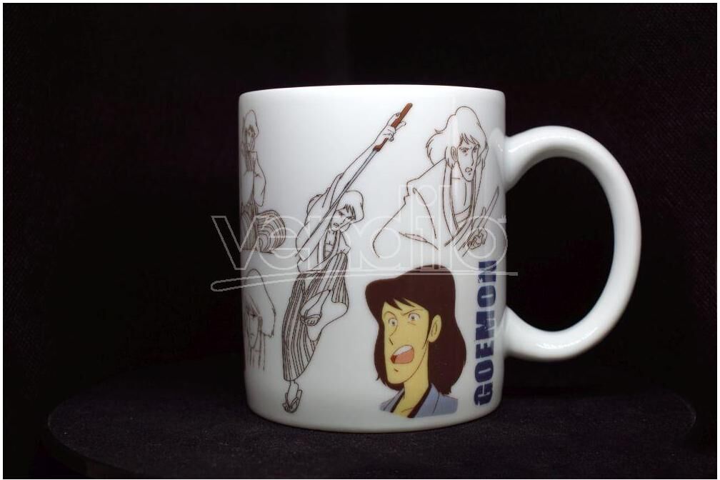 MINE Lupin Iii Goemon Tazza  Tazza