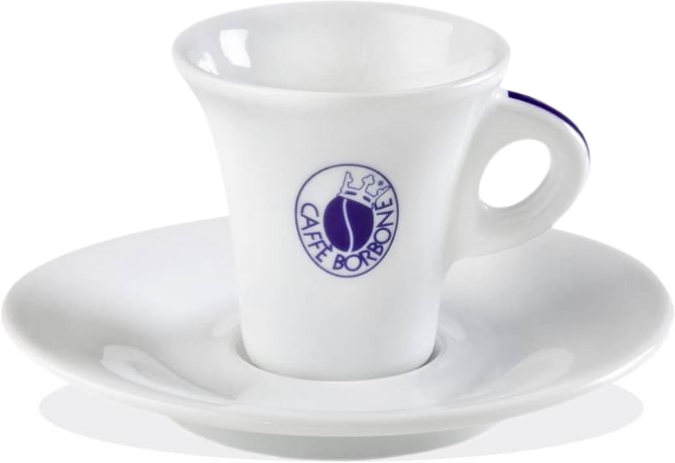 Caffè Borbone Tazzina con Piattino Ceramica : Accessori 1 Tazzina